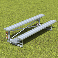 Cazna Mobile Bleachers [2-Tier/3-Tier] [2-Tier / 3-Tier System:: 2-Tier] [Bleacher Package:: Single Bleacher (10 Seats)]