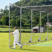 Olimpico Mobile Cricket Batting Cag - 360° Fuction [Cage Length: 8m]