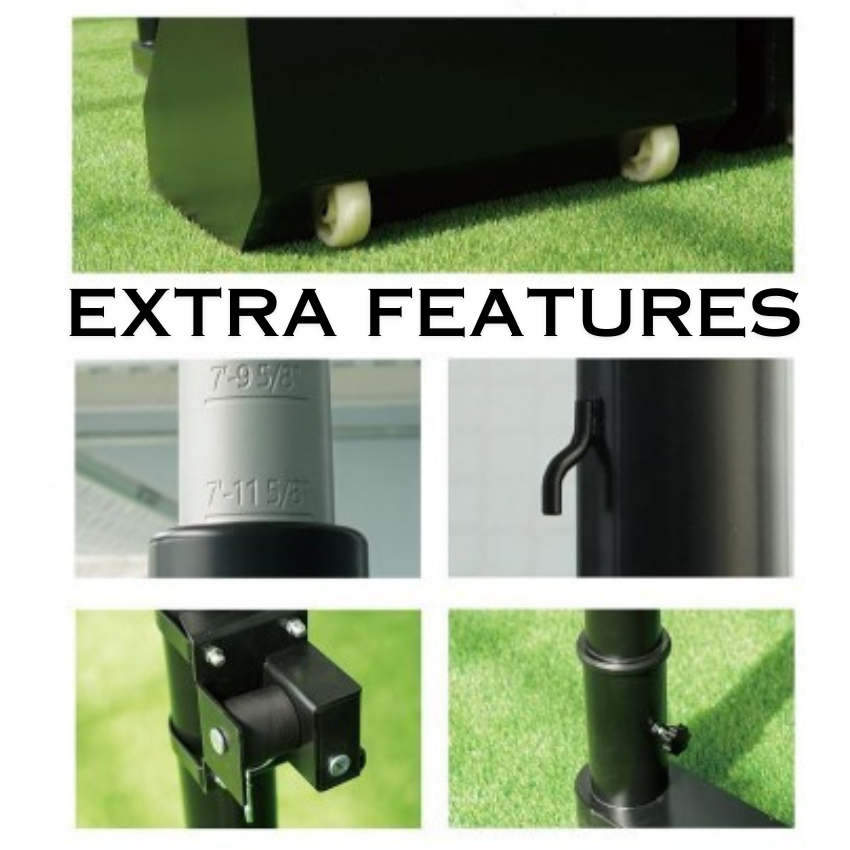 Cazna Portable V200 Adjustable Posts