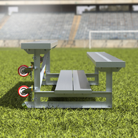 Cazna Mobile Bleachers [2-Tier/3-Tier] [2-Tier / 3-Tier System:: 2-Tier] [Bleacher Package:: Single Bleacher (10 Seats)]