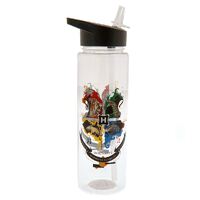 Harry Potter Plastic Drinks Bottle Hogwarts
