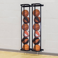 Wall Mounted Sports Ball Holder (12 Balls)