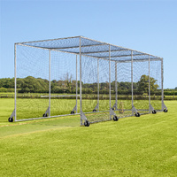 Olimpico Mobile Cricket Batting Cag - 360° Fuction [Cage Length: 8m]