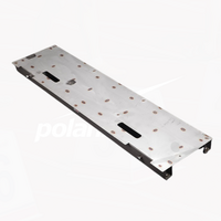 Polanik Stainless Steel Long Jump Base Board -34 cm Wide