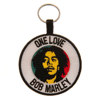 Bob Marley Woven Keyring