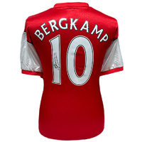 Arsenal FC Bergkamp Signed Shirt
