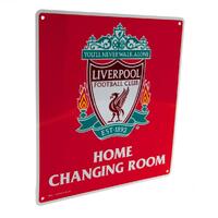 Liverpool FC Home Changing Room Sign