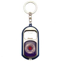 Rangers FC Key Ring Torch Bottle Opener