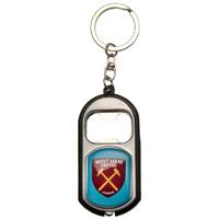 West Ham United FC Key Ring Torch Bottle Opener