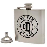 The Walking Dead Stainless Steel Hip Flask
