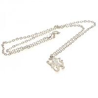 Chelsea FC Silver Plated Pendant & Chain LN