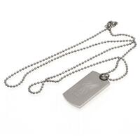 Liverpool FC Engraved Dog Tag & Chain LB