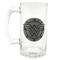 Wonder Woman Glass Tankard