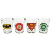 DC Comics 4pk Shot Glass Set