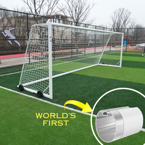 5.6m x 2m Cazna Alu110 Freestanding Soccer Goal
