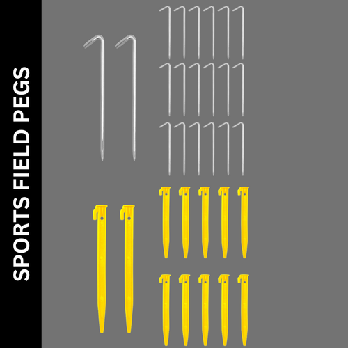Steel & Plastic Net Pegs