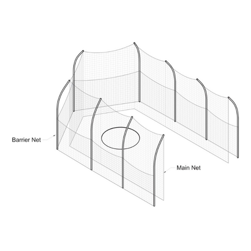 BARRIER NET FOR 8010 DISCUS CAGE
