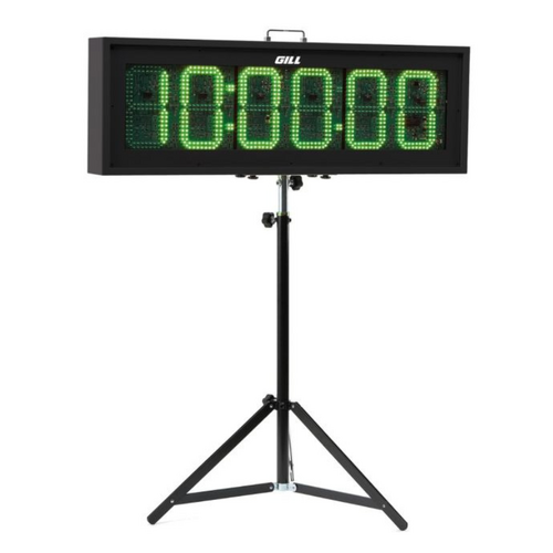 Gill 9" Digit Race Clock