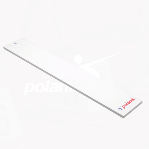 Polanik White Long Jump Take-off Board 20mm with Screws