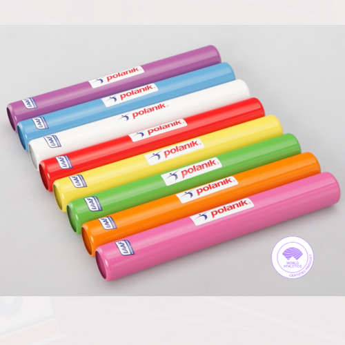 Polanik Competition Relay Baton Sets (World Athletics Approved)