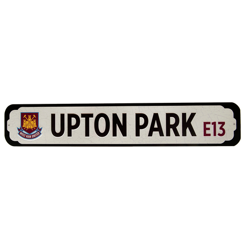 West Ham United FC Deluxe Stadium Sign