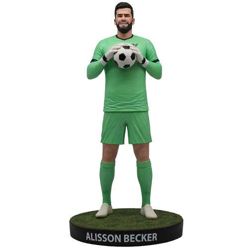 Liverpool FC Footballs Finest Alisson Becker Premium 60cm Statue