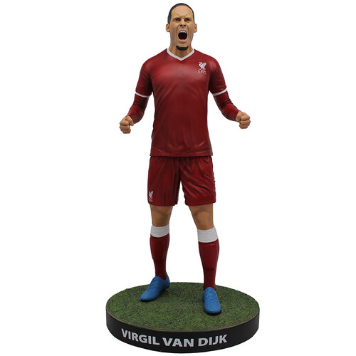 Liverpool FC Footballs Finest Virgil Van Dijk Premium 60cm Statue