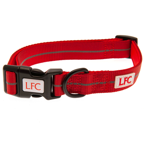 Liverpool FC High-Vis Dog Collar [Size:: Medium]