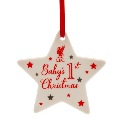 Liverpool FC Babys First Christmas Decoration