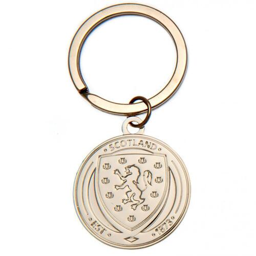 Scotland Silver Plated Keyring