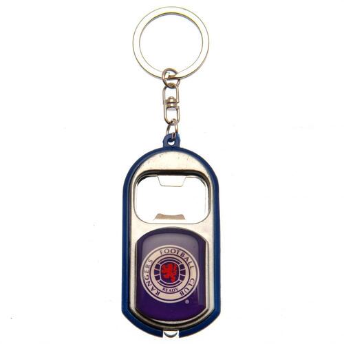 Rangers FC Key Ring Torch Bottle Opener