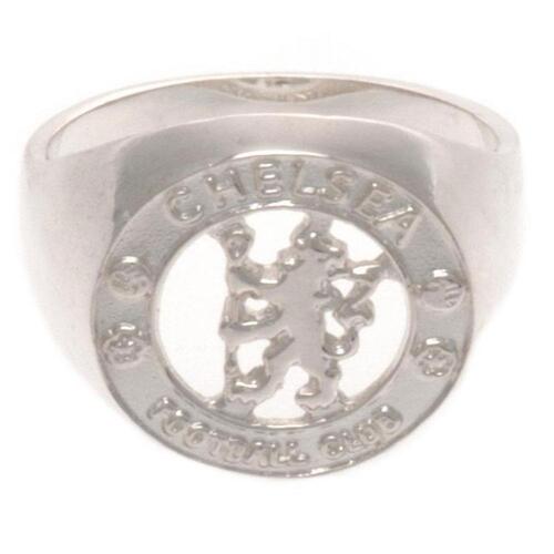 Chelsea FC Sterling Silver Ring Small