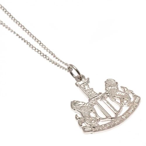 Newcastle United FC Sterling Silver Pendant &amp; Chain