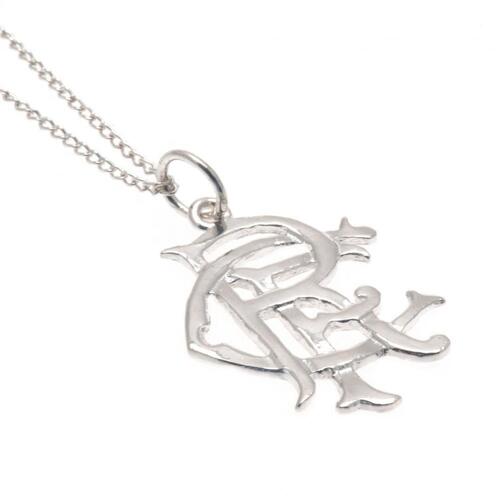Rangers FC Sterling Silver Pendant &amp; Chain