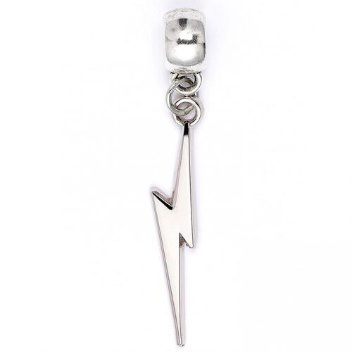 Harry Potter Silver Plated Charm Lightning Bolt