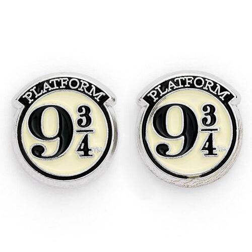 Harry Potter Silver Plated Earrings 9 &  3 Quarters