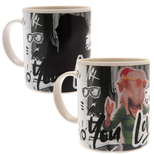 Friends Heat Changing Mug You Love Me