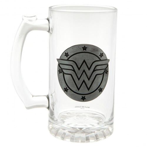 Wonder Woman Glass Tankard
