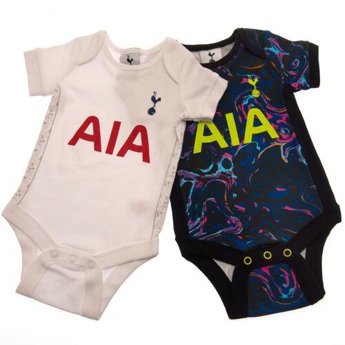 Tottenham Hotspur FC 2 Pack Bodysuit 3/6 mths MT