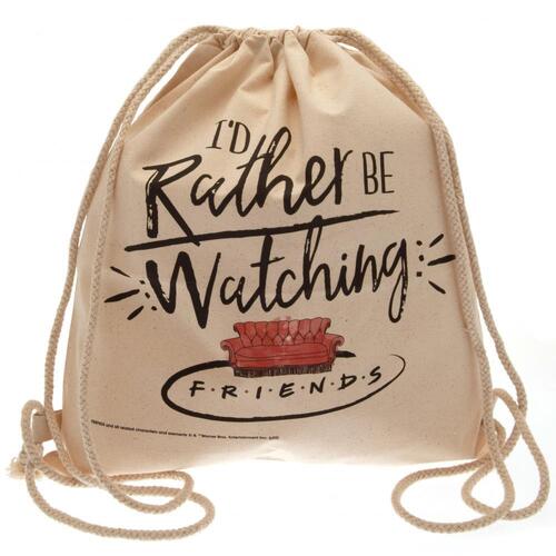 Friends Canvas Drawstring Bag